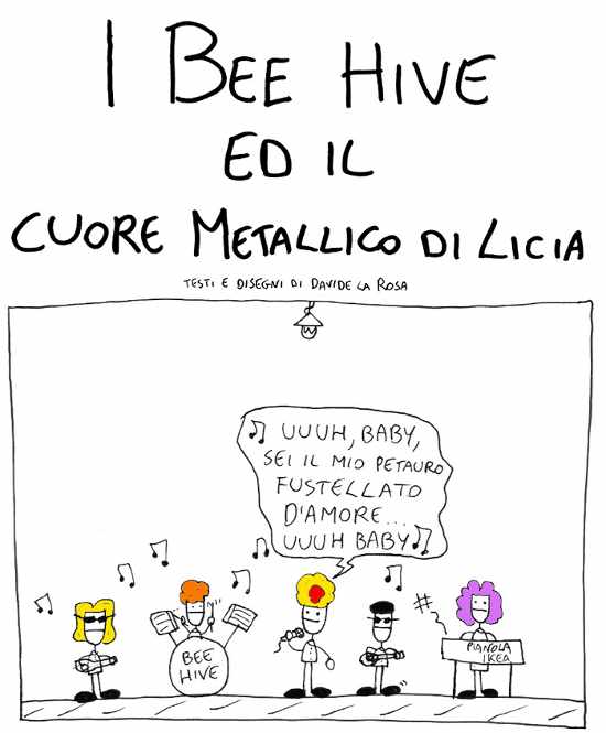 Mulholland Dave - I Bee Hive Ed Il Cuore Metallico Di Licia